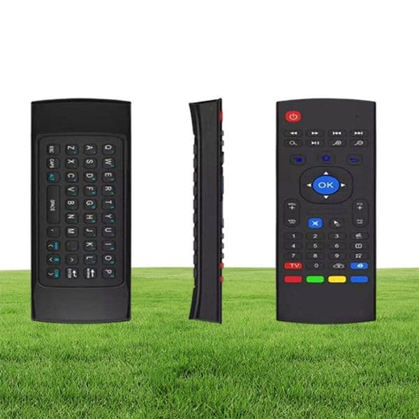 1pcs MX3 X3 T2 No microphone Mini 24GHz Wireless Gyroscope Keyboard Air Mouse Remote GSensor Gyroscope For STB Android TV BOX