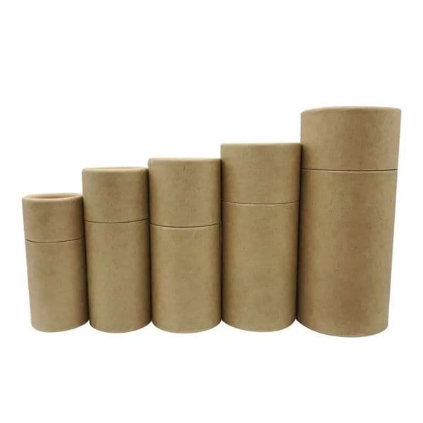 Packing box Premium Kraft Cardboard Tubes Case Kraft gift boxes for Essential Oil Bottle 10ml - 100ml