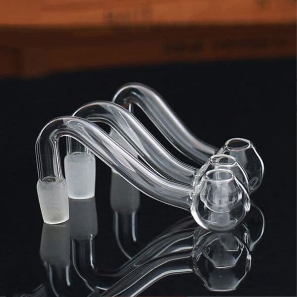 QBsomk 10mm 14mm 18mm male female hookahs clear thick glass oil burner water pipes for bongs big bowls smoking