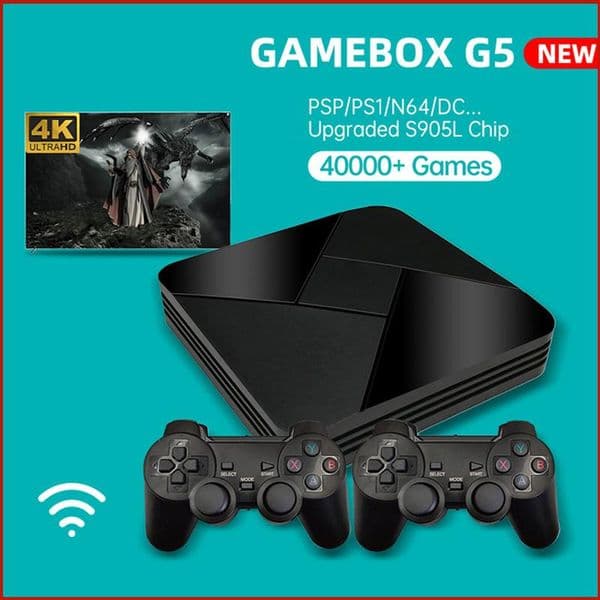 2025 New Retro Game Console: 4K HD Super Console X - 50 Emulators, 40000 Games For Ps1/N64/Dc Free Shipping