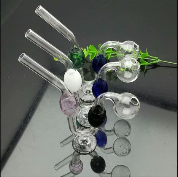 2022 Ghost Head blister Wholesale Glass bongs Oil Burner Glass Water Pipes Rigs Smoking Free