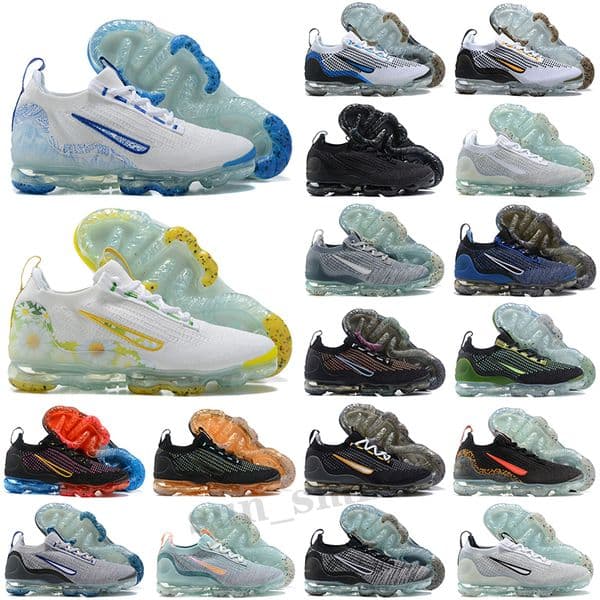 2021 FK Running Shoes Men Women Evolution of Icons Multi-Color Trainers black Wolf Grey Oreo Summit White Mens Outdoor Sports Sneakers Size 36-45