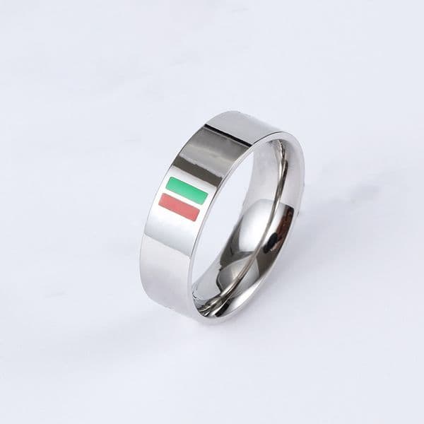 High quality designer stainless steel fashion letter men's and women's rings engagement promise jewelry gift