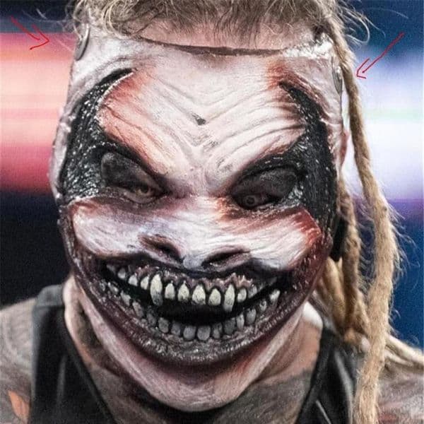 Other Event Party Supplies Fiend Mask Halloween Carnival Cosplay Scary Demon Costume Latex Props Adjustable Elastic297S211j