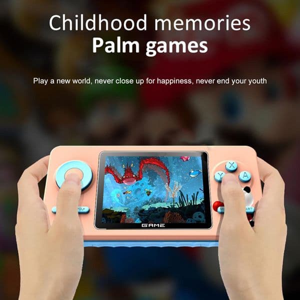 S5 Handheld Game Console Large Battery Game Player Portable 520 Games SingleDouble Player HD Screen