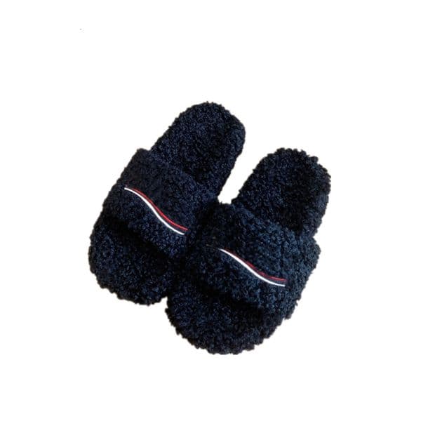 Designer Women Slippers Sandal Fashion Luxury Warm Memory Foam Flip Flops Suede Plush Shearling Lined Slip on Indoor Outdoor Sliders Clog House Women Sandals