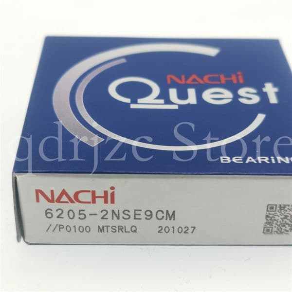 NACHI deep groove ball bearing 6205-2NSE9CM 6205NSE 6205-2RS 6205DDUCM 6205LLU 6205LU 25mm X 52mm X 15mm