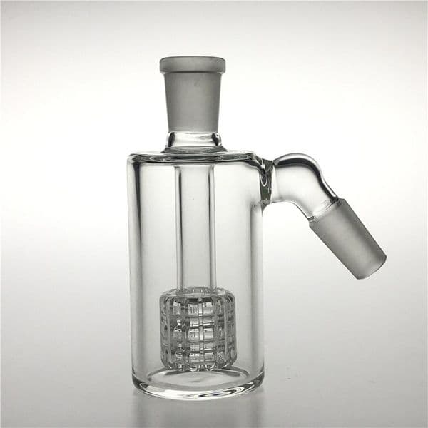 Ash Catcher 14mm 18mm 4.5 Inch Mini Hookah Glass Bong Water Catchers Thick Pyrex Clear Bubbler Ashcatcher 45 90 Degree