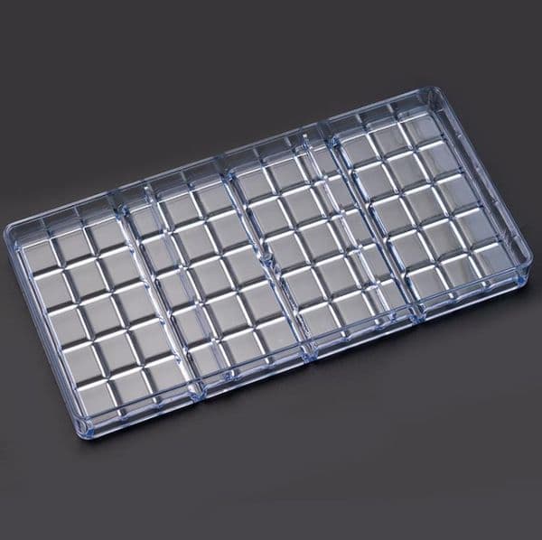 15 Grid Polkadot Mushroom Chocolate Mould Multiverse Milk Chocolate Bar Mold Moulds SN05
