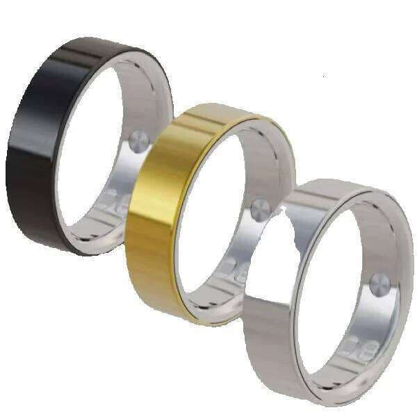 Smart Ring Black/Sier/Invisible/Brushed Sier/Gold/Rose Gold Size 4 To 15