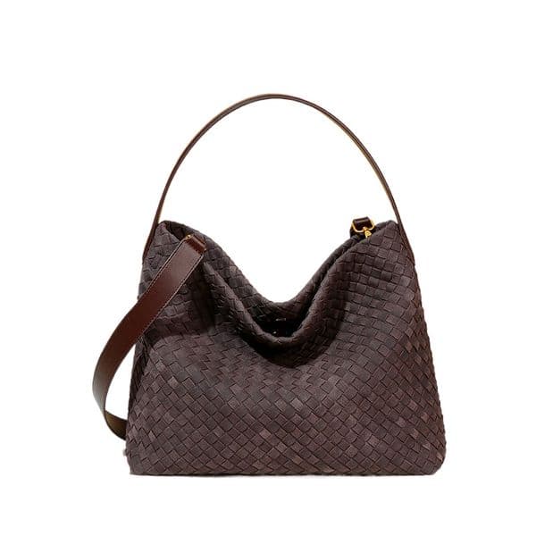 Luxury Suede Woven Tote Bag: A Must - Have for Women's Daily Casual Style in 2025