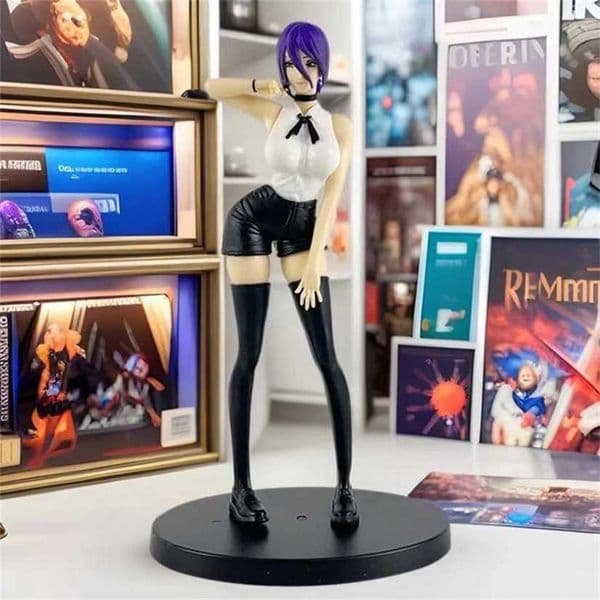 19cm Anime Chainsaw Man Reze Bomb demon Figure Bomb Pvc Action Figures Model Set Toy Childrens Birthday Gift 3H4Q