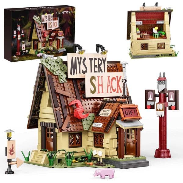 Gravied Fall house Building Block Set Ideas Farm Cabin Forest Cottage Model Toys Children Christmas Gifts 965 PCSXJ250903