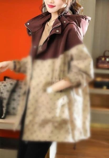 4XL Fall designer trench coat women mid length printed letters fashion luxury jackets Fashion zipper coat hoody windbreaker jacket outwear
