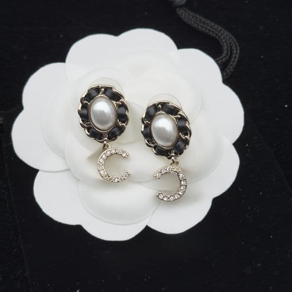 Designers Earrings Gold Plated Luxury Brand Stud Earrings Geometric Women Crystal Rhinestone Pearl Party Gift jewelry