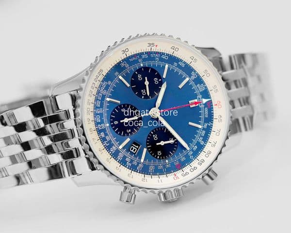 Fashion Men BRAND Watches RB0134101B1R1 AB0134101L2A1 42mm chronograph function work Stainless Steel Sapphire VK Quartz Mens Watch Wristwatches