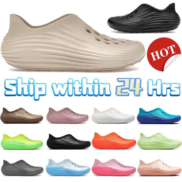 designer slippers slides reactx rejuven8 foam sandals men women shoe khaki triple guccis pradas uggs chanels fendis hermes versaces lv