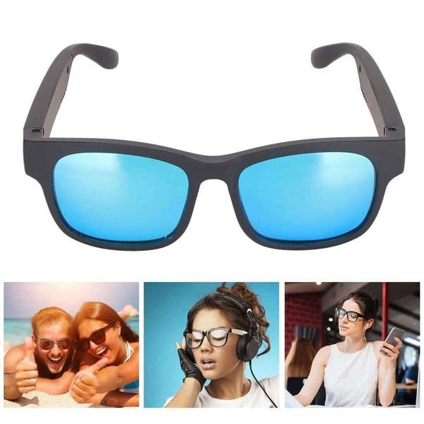 Smart Bluetooth Glasses ABS 10M / 33Ft Multifunction Noise Cancelling With Headphone Running Women For Driving