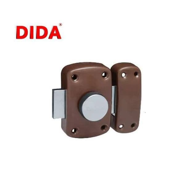 House Security Exterior Lock Knob, 5 Pins, 40mm Solid Cylinder with 3 Brass Keys