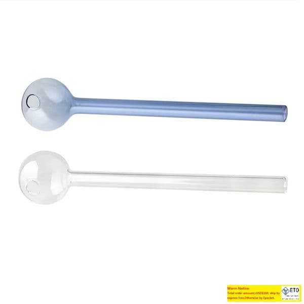 Newest 6 Inch Glass Oil Burner Pipe Water Bongs 4 Colors Glass Pipe Cheap Glass Pipe Tobacco Smoking Accessories LL