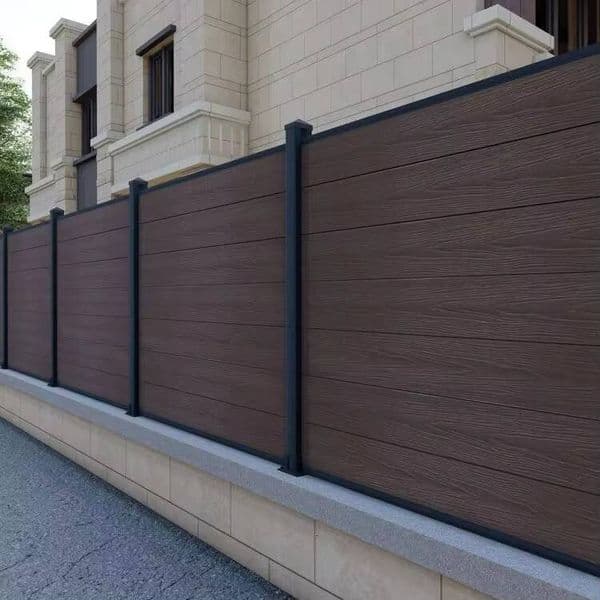High Quality Modern Simple Sustainable Recyclable Garden Fence Board
