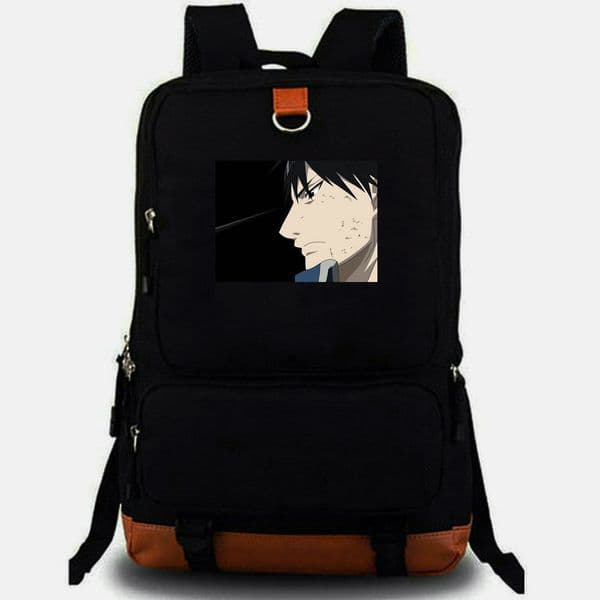 Roy Mustang backpack Fullmetal Alchemist daypack Flame Master school bag schoolbag Laptop day pack