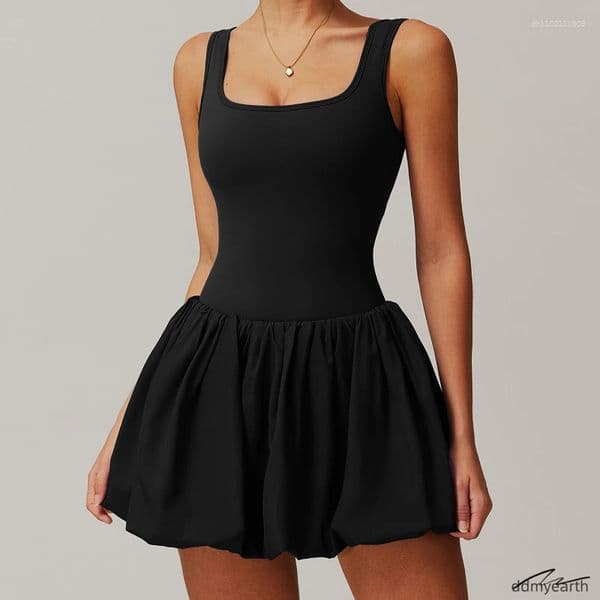 ddmyearth Women's Two Piece Casual Outfit: Sleeveless Vest Tennis Skirt Set - Perfect For Running, Fiess & Outdoor Sports ddmyearth ddmyearth ddmyearth