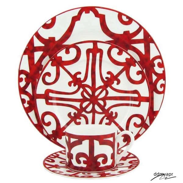 Ceramic Steak Plate Set Coffee And Saucer Bone China Dinnerware Western Food Tray Red Pattern Dishes Afternoon Tea Cup X250129 Ddmyhome Ddmyhome Ddmyhome Ddmyhome