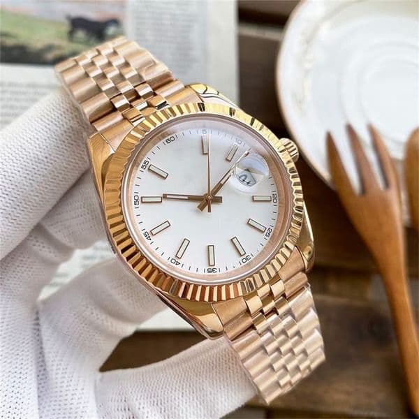 ROL Men women DAY DATE JUST Automatic Mechanical watches Waterproof Fashion Wristwatches Montre De Luxe Stainless Steel watch movement watch #226