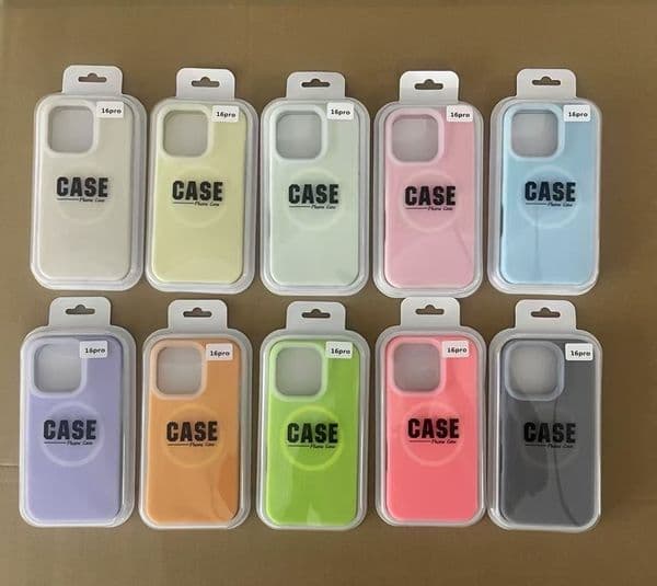 Magnet Wireless Charging Jelly Soft Silicone Cases For Iphone 17 Air 16 15 Plus 14 Pro Max 13 12 Iphone17 Candy Fine Hole Fashoin Luxury Phone Cover With Retail