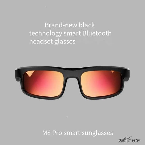 Smart Bluetooth Audio Glasses Bone Conduction Sunglasses For Cycling, Sports & Hands-Free Calls ddmymaster ddmymaster