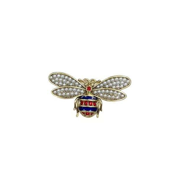 Classic Bee Brooch Vintage Brass Brooch Designer Unisex Brooch Elegant and Versatile Holiday Gift