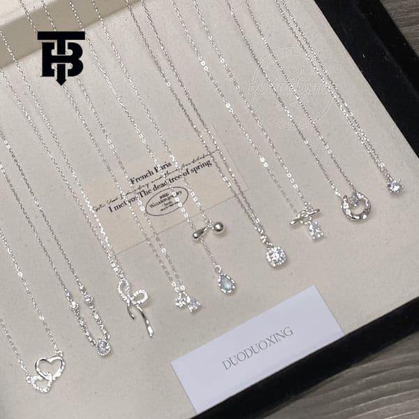TB BHULAMTE Women's New Necklace Luxury Designer High-value Accessory Teenage Party Accessory High-end Niche Jewelry Collarbone Chain Gift For Friends