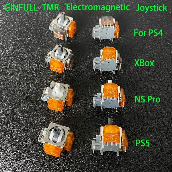 TMR Electromagnetic Joystick For PS4 for Xbox One Series Switch Pro for PS5 Controller 3D Analog Rocker Thumbstick