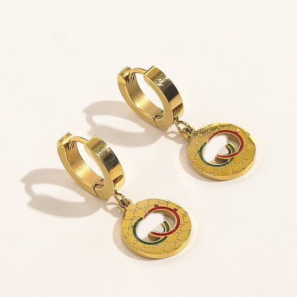 Designer Earrings Brand Letter Gold Earring Fashion Luxury Earring Jewelry Women Accessories