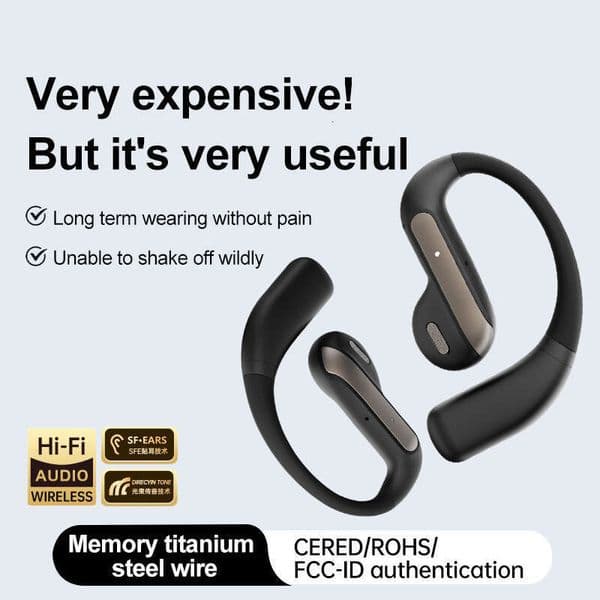 New YJ55 Translation AI Bluetooth OWS Over-Ear Non-In-Ear Sports Running Painless Wearing Earphones