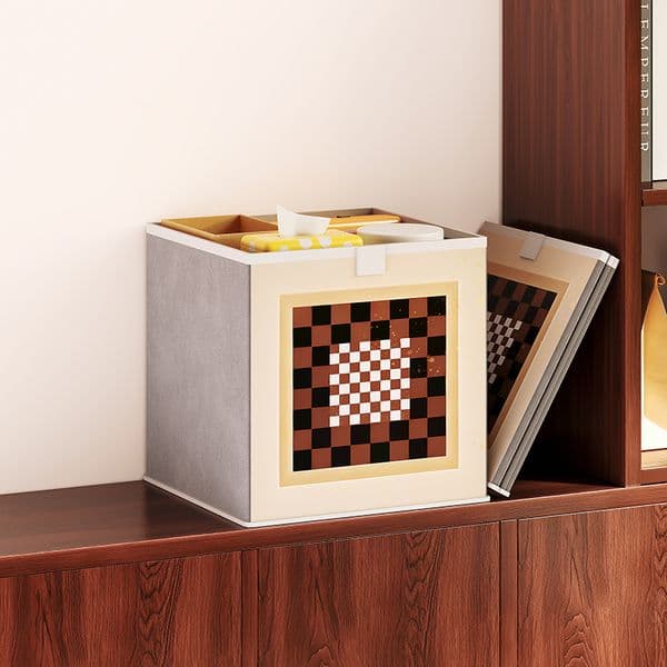 Fabric storage basket household storage box miscellaneous storage box high-density fabric strong hardness not easy to deform Factory direct sale