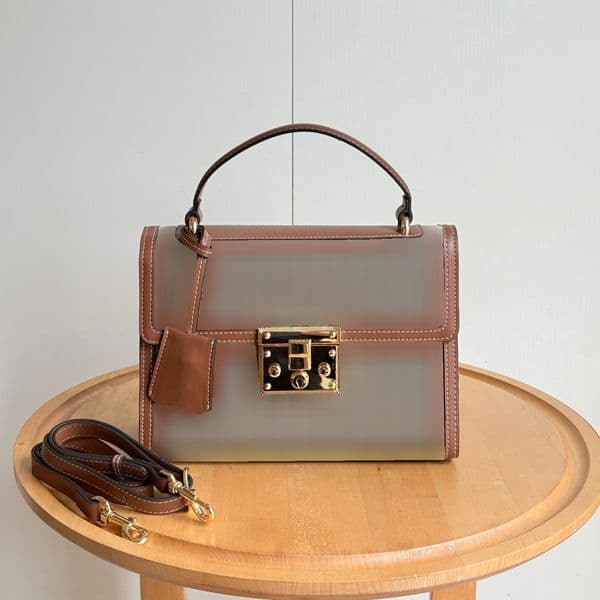 Elegant Womens Leather Handbag Luxury Crocodile Patterned Tote with Removable Shoulder Straps