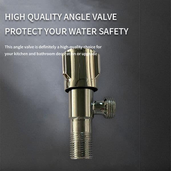 Ergonomic Triangle Valve Durable Material with Simple Setup Process Factory direct sale