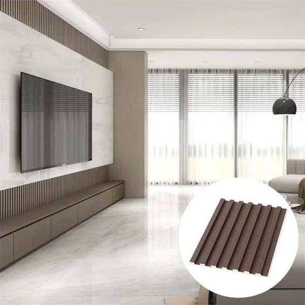 Light Gray Insect Proof Faux Exterior Wall Panels Showroom