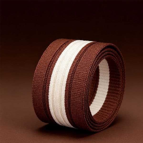 Wide Striped Woven Ribbon Add eye catching wide stripes to your outfits for an instant decorative boost