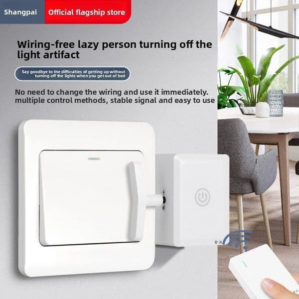 No-Wiring Lazy Light Charging Smart Control Wireless Home Dormitory Remote Finger Robot Switch high quality