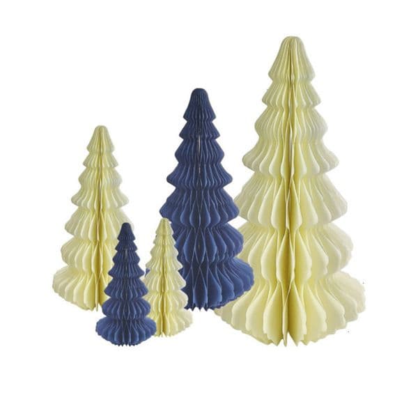 Christmas Tree Decoration Thick Ornament Paper Craft Accessories Honeycomb Ball hot-sale products