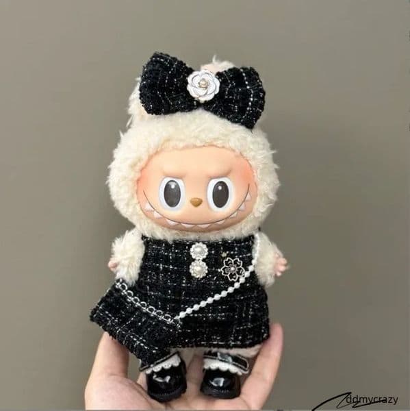 17Cm Doll's Adorable Dress - Up Casual Outfit Set: Skirt And Clothing For Plush Dolls ddmycrazy
