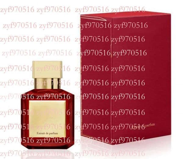Designer High Quality 540 70ml Eau De Parfum Paris Fragrance Man Woman Cologne Spray Long Lasting Smell perfume