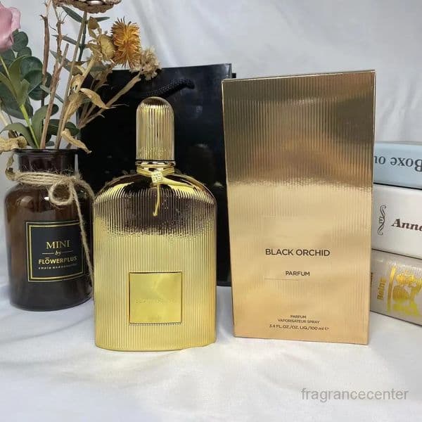 Newst Scented Fragrance Women Men Gold Black Orchid Perfumes 100ml Eau De Parfum Long Lasting Smell Grey Vetiver Perfume Cologne
