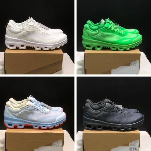 Designer Mens Womens Running Shoes Outdoor Cloudventure 2.0 2 Eggshell Sand Yellow Tan Grey Blue Red White Pale Pink Khaki Grass Green Gunmetal