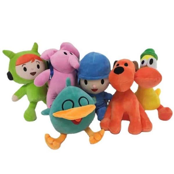 25cm Hot New Plush Doll Kaii Little P Youyou Peluche Barto Duck Puppy Lula Ellie Elephant Plush Toys Childrens ToysXJ250916
