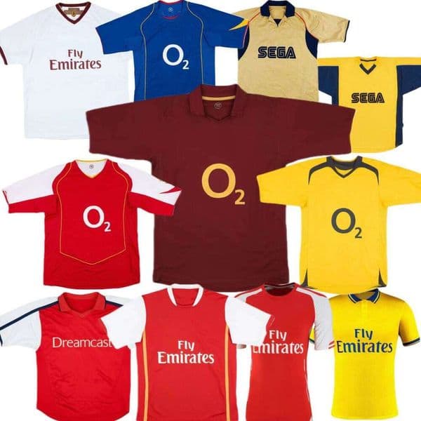 Retro classic ArSen football jersey 2000 01 02 03 04 05 06 07 2011 12 13 14 HENRY Bergkamp Pires FABREGAS Vieira ROSICKY Ljungberg PIRES v.Persie soccer shirts