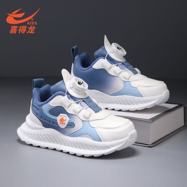 Free Shipping XDLONG Kids Shoes Fashion Running Shoes Waterproof Leather Sneakers for Boys and Girls